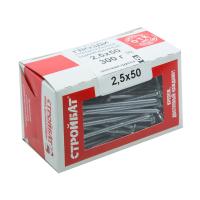 Гвозди строительные 2,5x50 (белый цинк 0,3 кг)