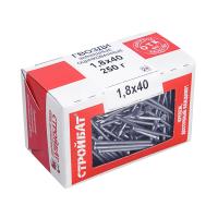 Гвозди финишные 1,8x40 (белый цинк 0,25 кг)